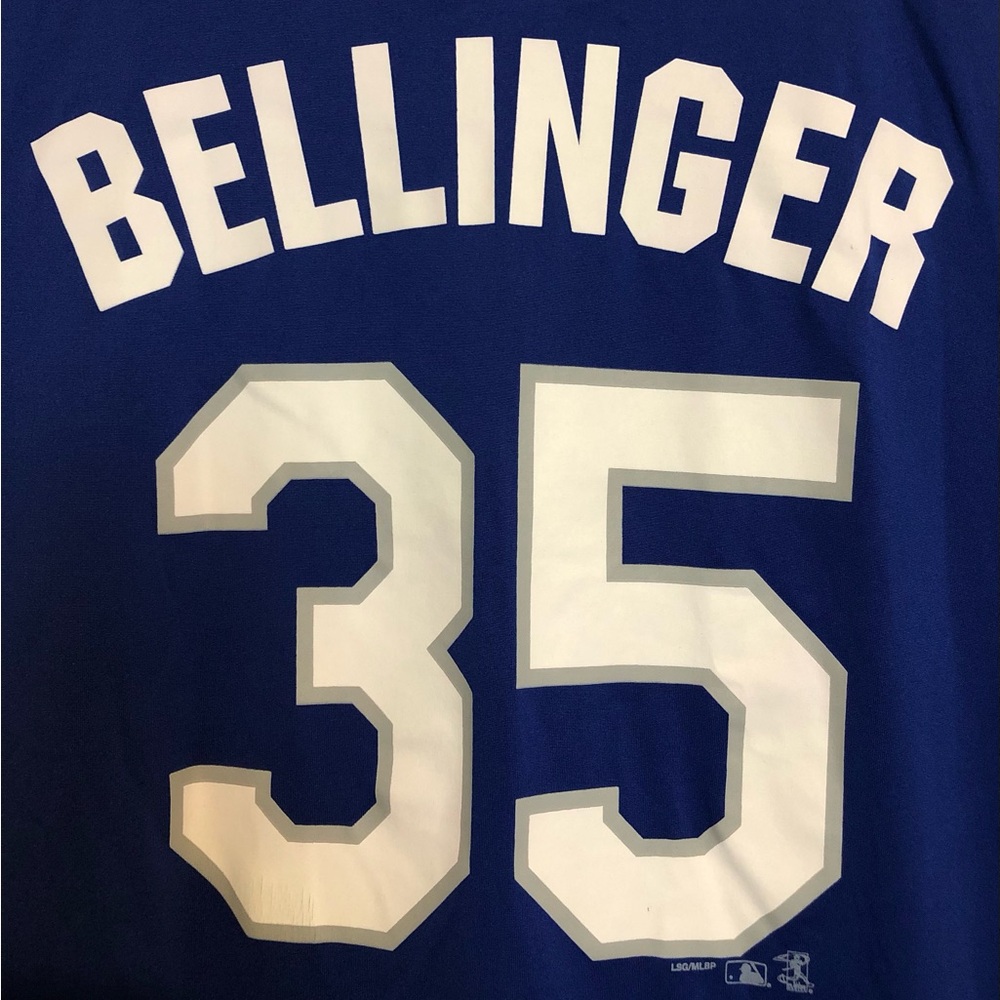 Cody Bellinger #35 Los Angeles Dodgers TX3 Cool Blue MLB Baseball Shirt Jersey - Picture 6 of 10